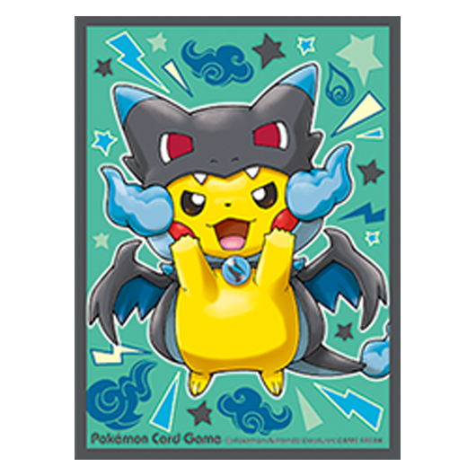 Pikachu portant un poncho Méga Dracaufeu X - Missing No.