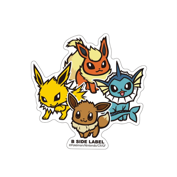Autocollant Pokémon Evolitions - B SIDE LABEL