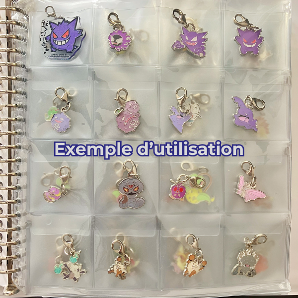 Poké Charm Goupix et Feunard d'Alola
