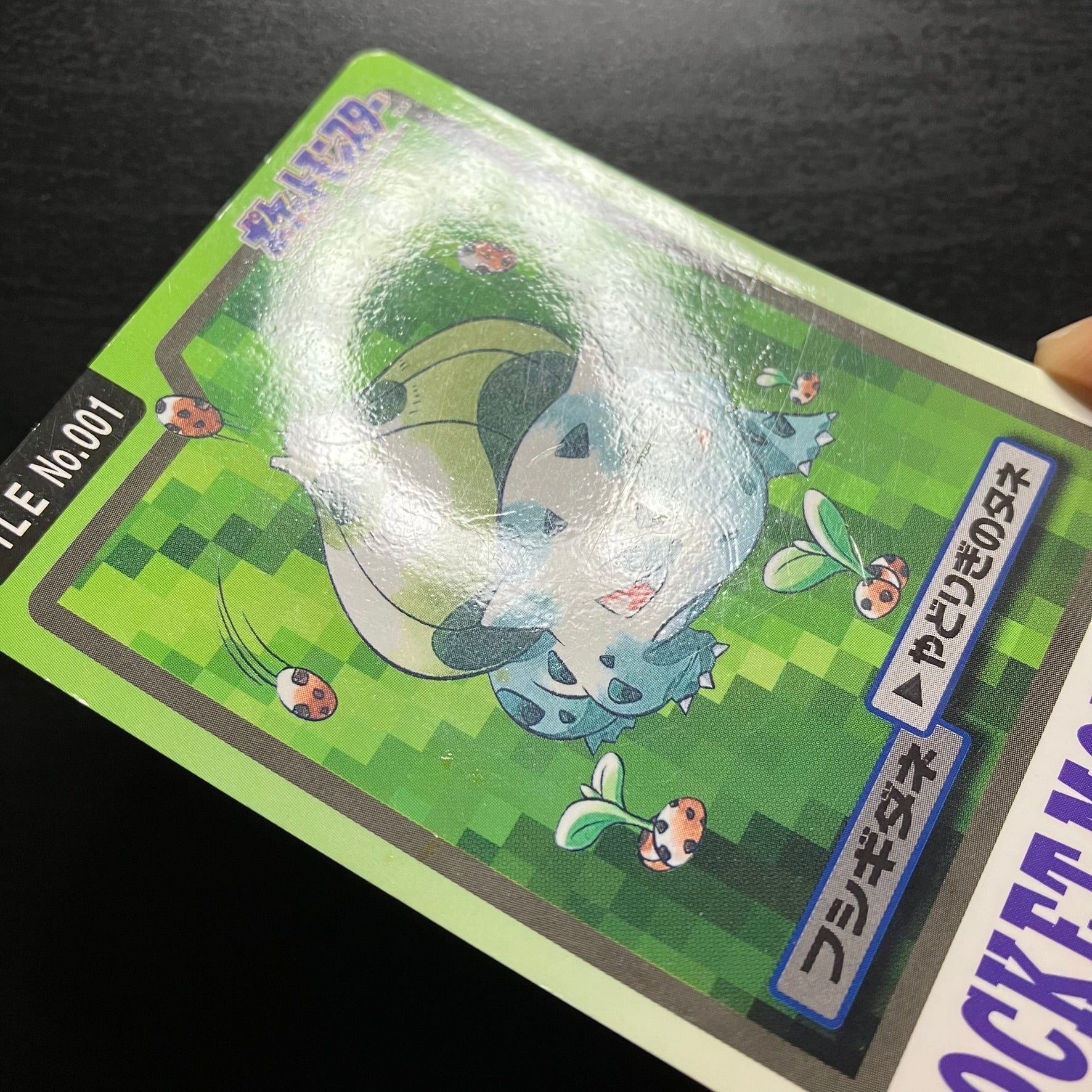 Bulbasaur - Carddass Pocket Monster Moves