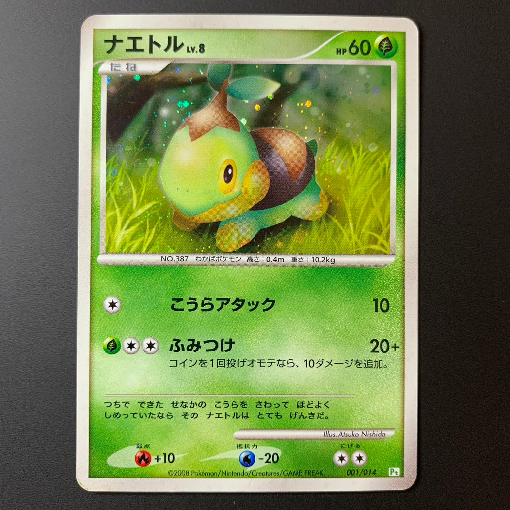Tortipouss holographique - Turtwig Half Deck - Missing No.