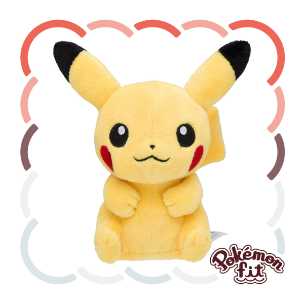Peluche Pikachu fit