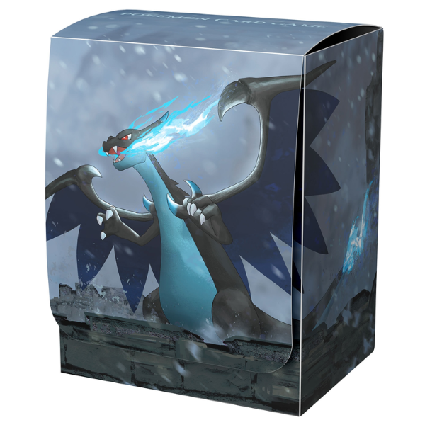 Deck box Pokémon - Méga Dracaufeu X [Kojō - Old Castle]