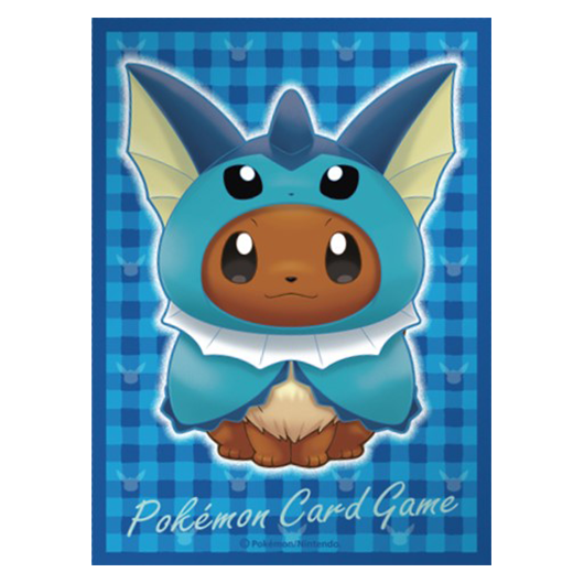 Evoli portant un poncho Aquali