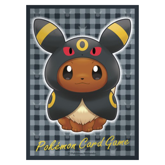 Evoli portant un poncho Noctali - Missing No.