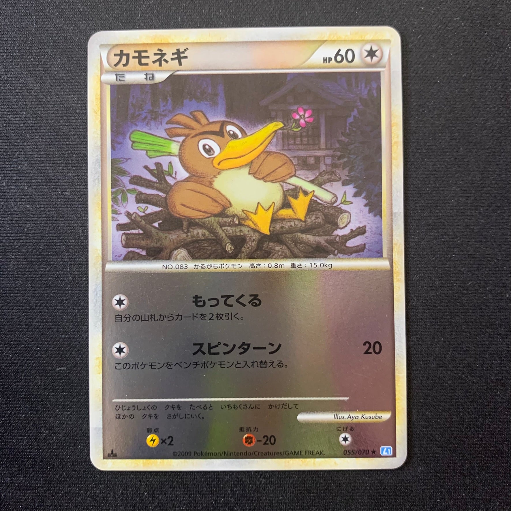 Canarticho Reverse ed1 - L1 SoulSilver Collection - Missing No.