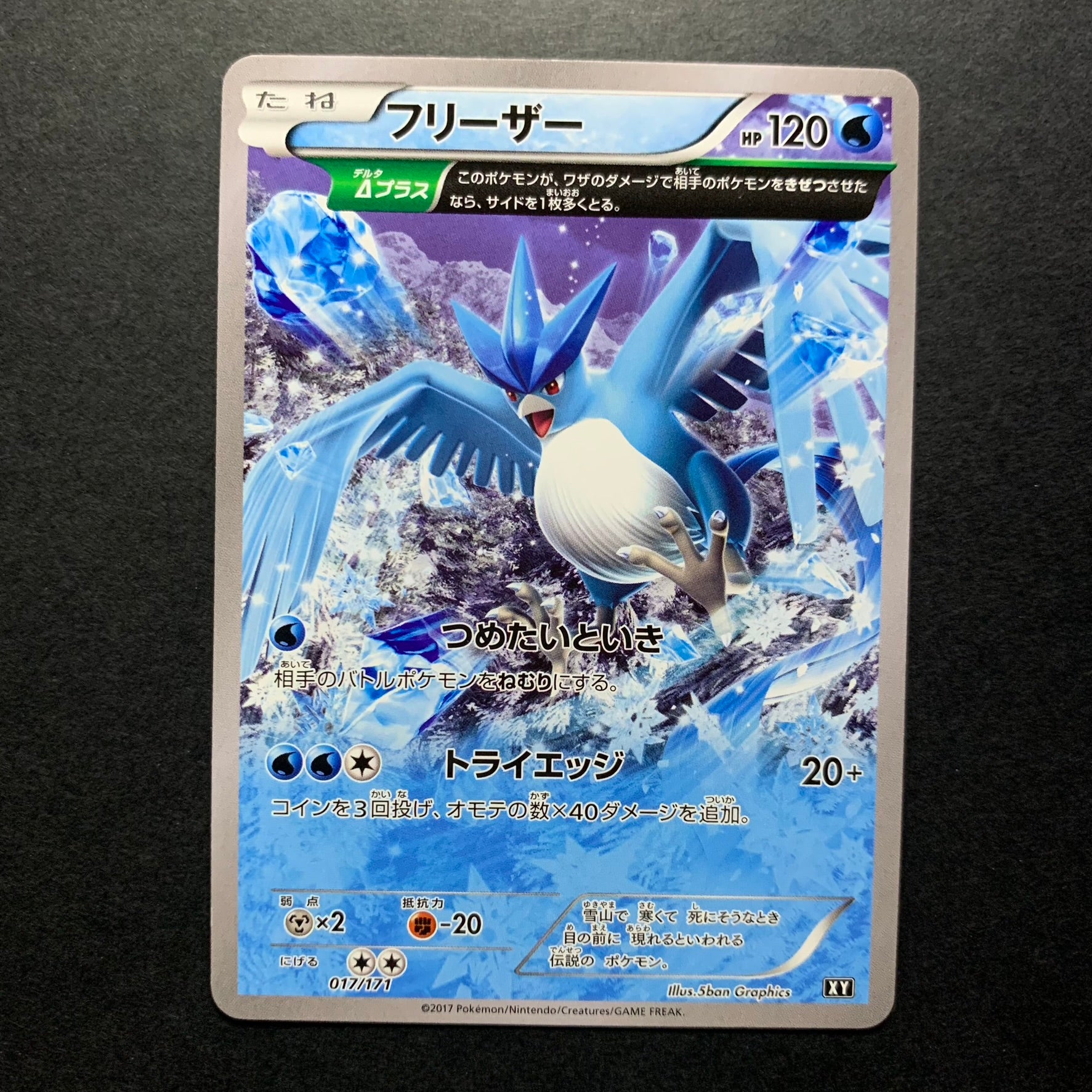 Artikodin Half-Art (Trait Antique) - The Best of XY - Missing No.