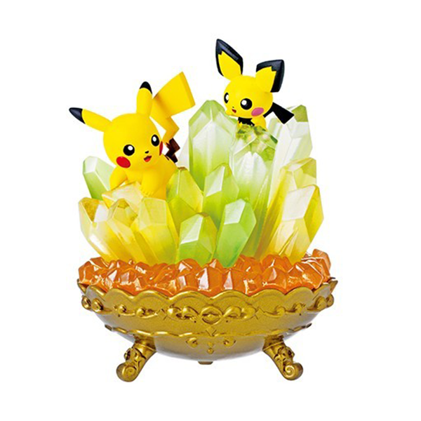 Re-ment Pokémon Gemstone - Pikachu & Pichu - Missing No.
