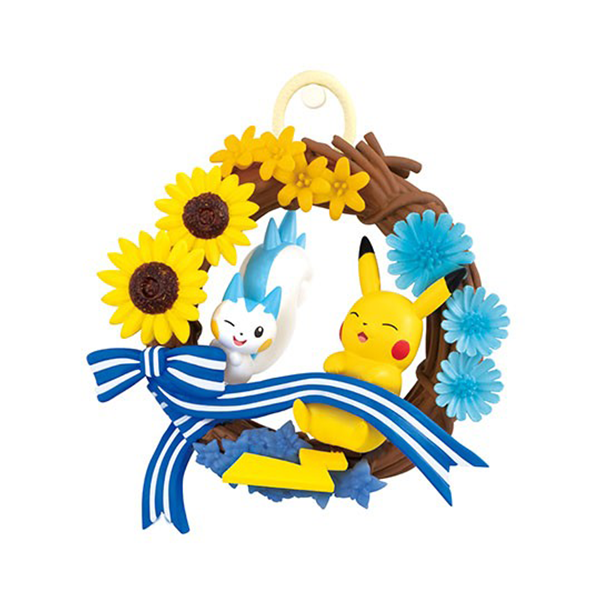 Re-ment Pokémon Wreath - Pikachu & Pachirisu - Missing No.