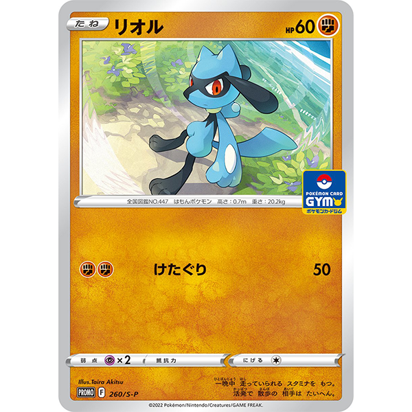 Riolu - GYM Promo 260/S-P - Missing No.